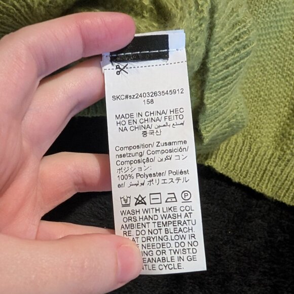 Sage Green Button-Front Cardigan - Picture 6 of 6